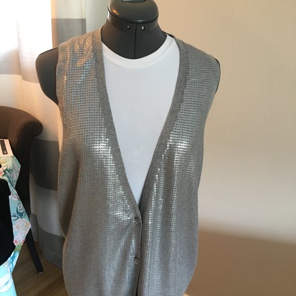 Michael Kors sequin vest - Picture 5 of 7